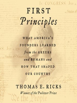 cover image of First Principles